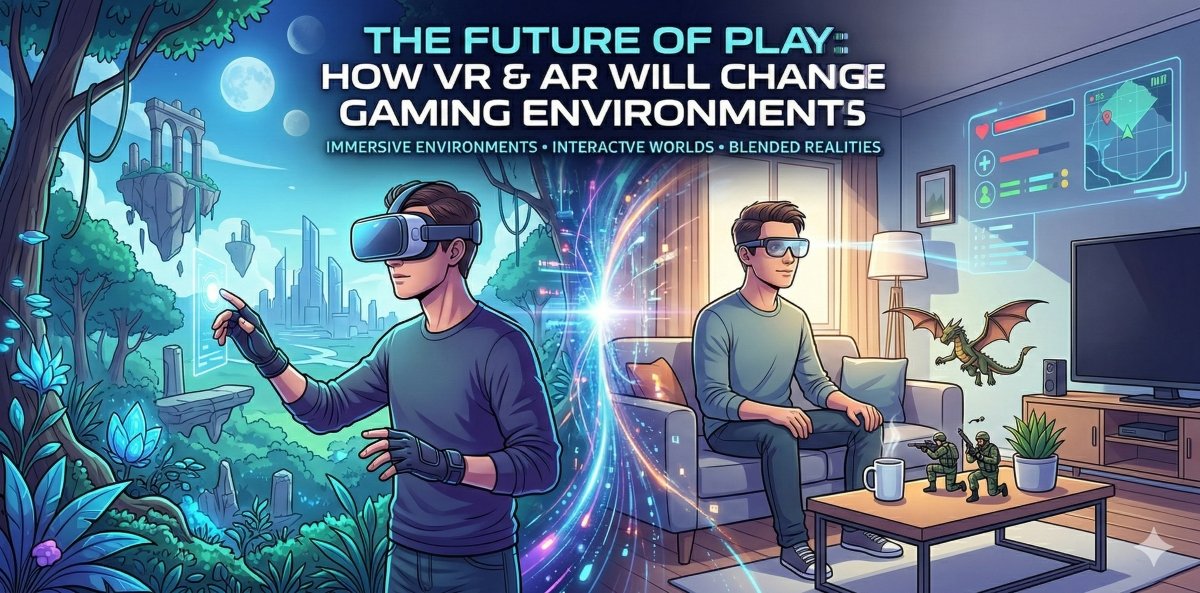 The Future of Play How VR and AR Will Change Gaming Environments