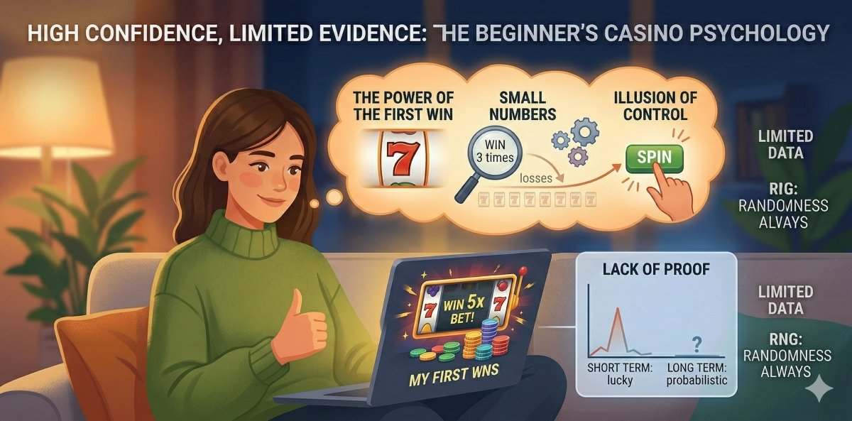 Why Online Casino Beginners Feel Confident Even Without Proof
