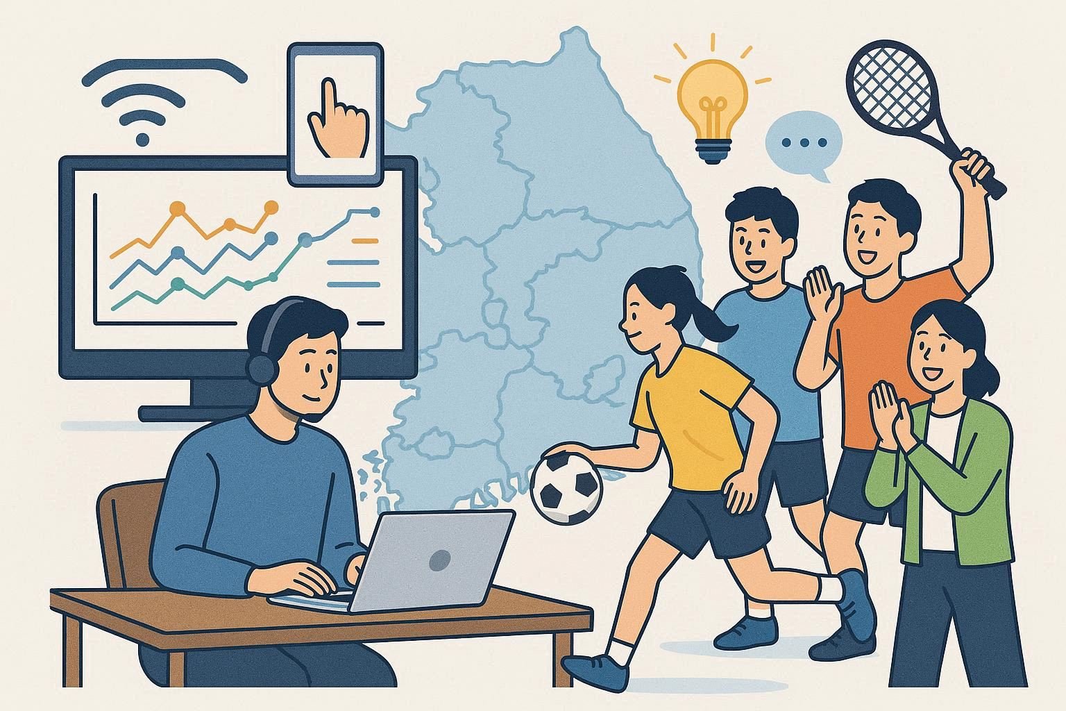 Chungcheong–Gyeonggi Regional Sports Engagement Study Digital Innovation and Community Sports Culture